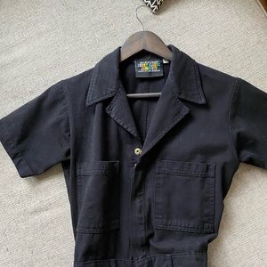Big Bud Press Short Sleeve Jumpsuit Basic Black xs
